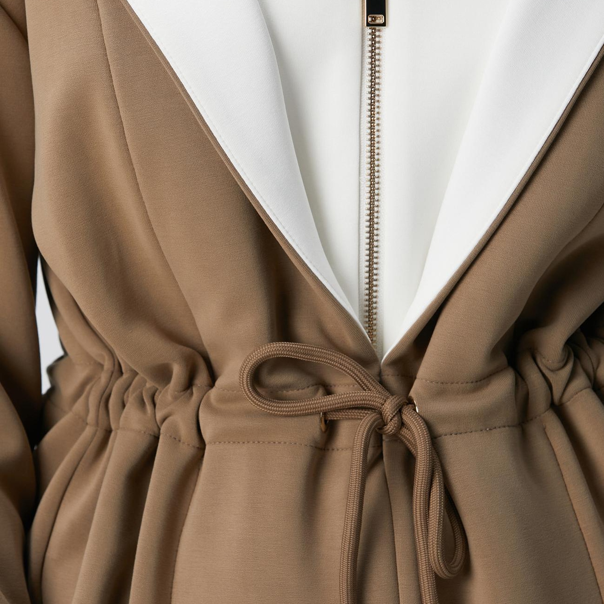 Network Kadın Haki Modal Karışımlı Örme Ceket