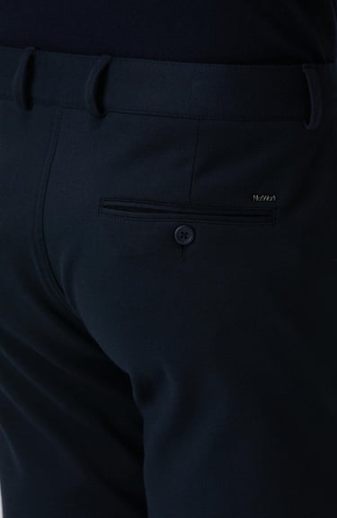  Network Erkek Lacivert Örme Pantolon