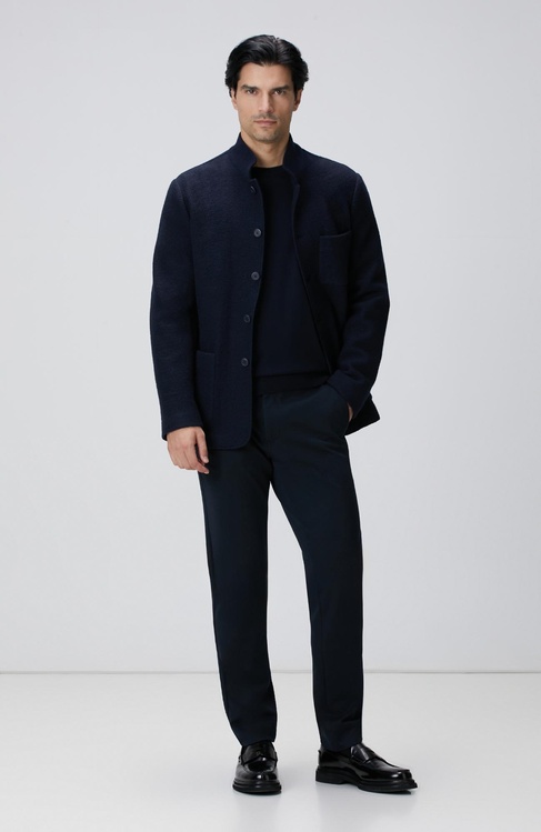  Network Erkek Lacivert Örme Pantolon