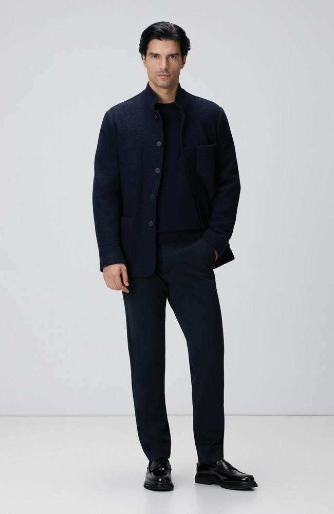  Network Erkek Lacivert Örme Pantolon