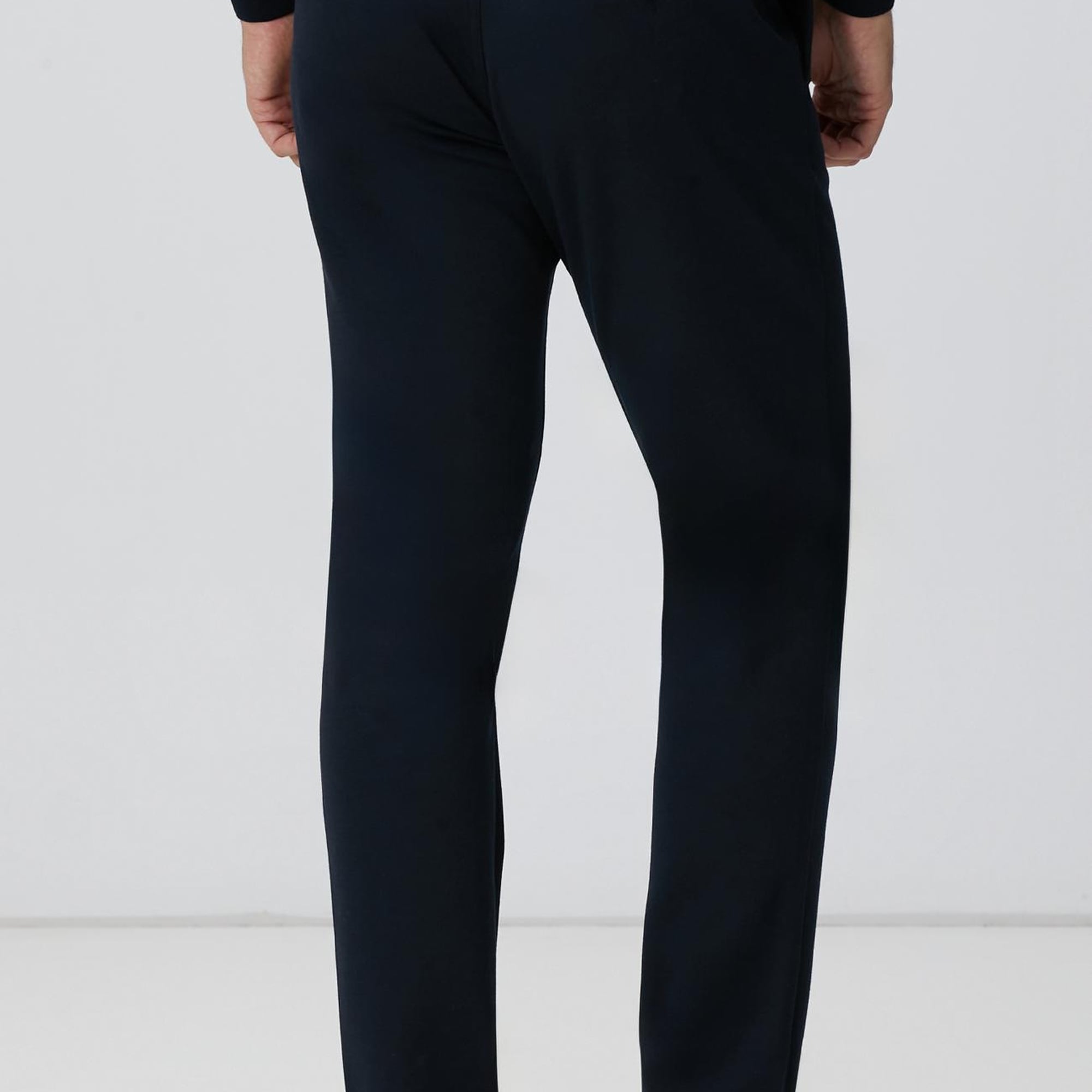 Network Erkek Lacivert Örme Pantolon