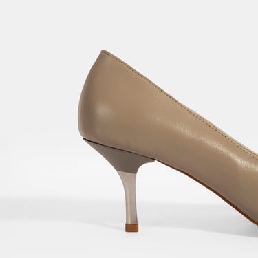  Kadın Vizon Deri Stiletto