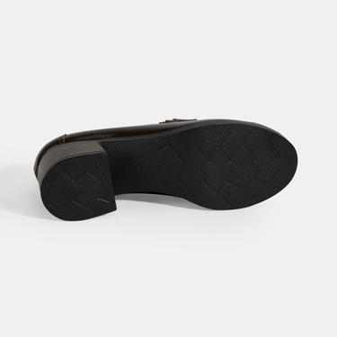  Kadın Kahve DesaComfort Topuklu Rugan Ayakkabı