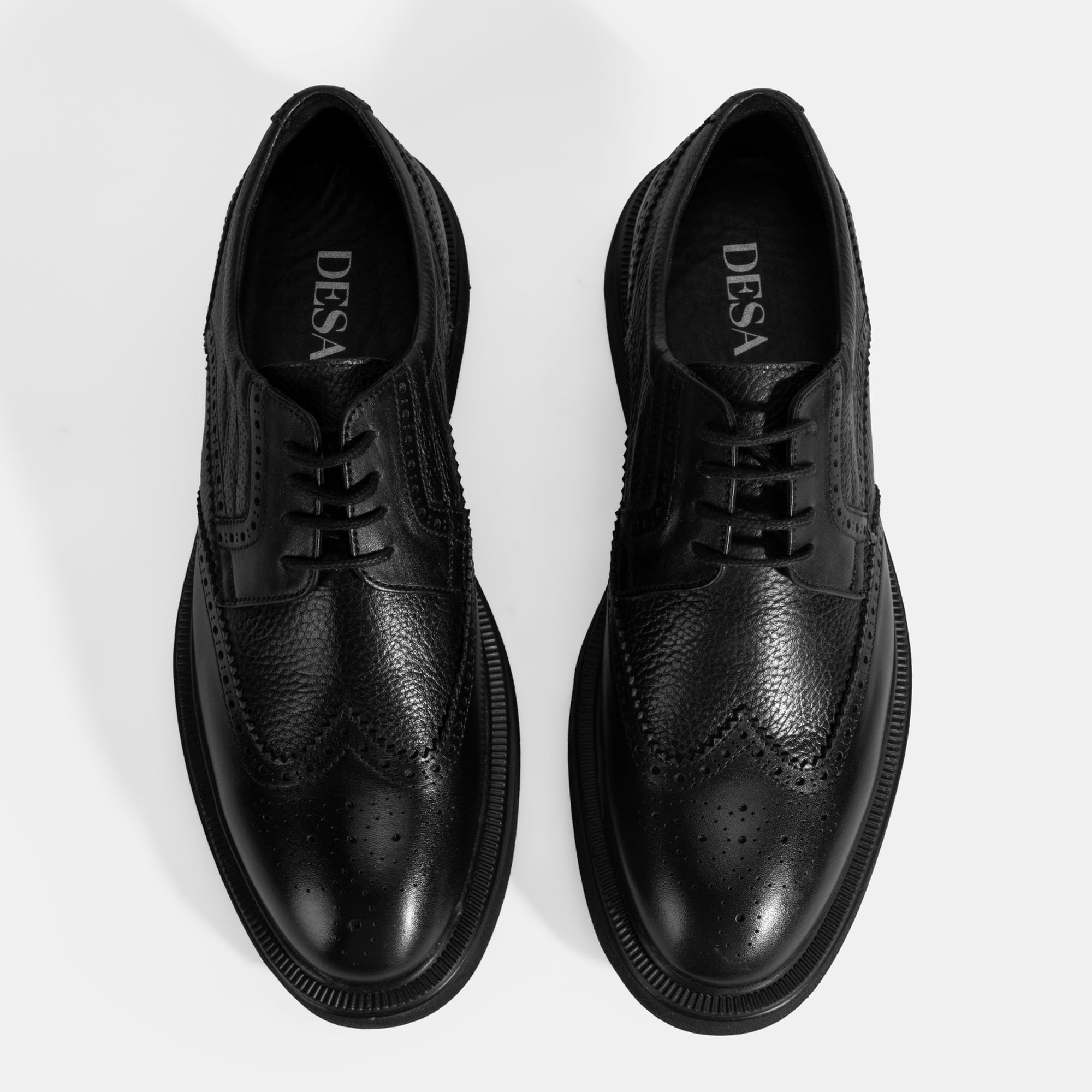 Erkek Siyah Bağcıklı Klasik Ayakkabı