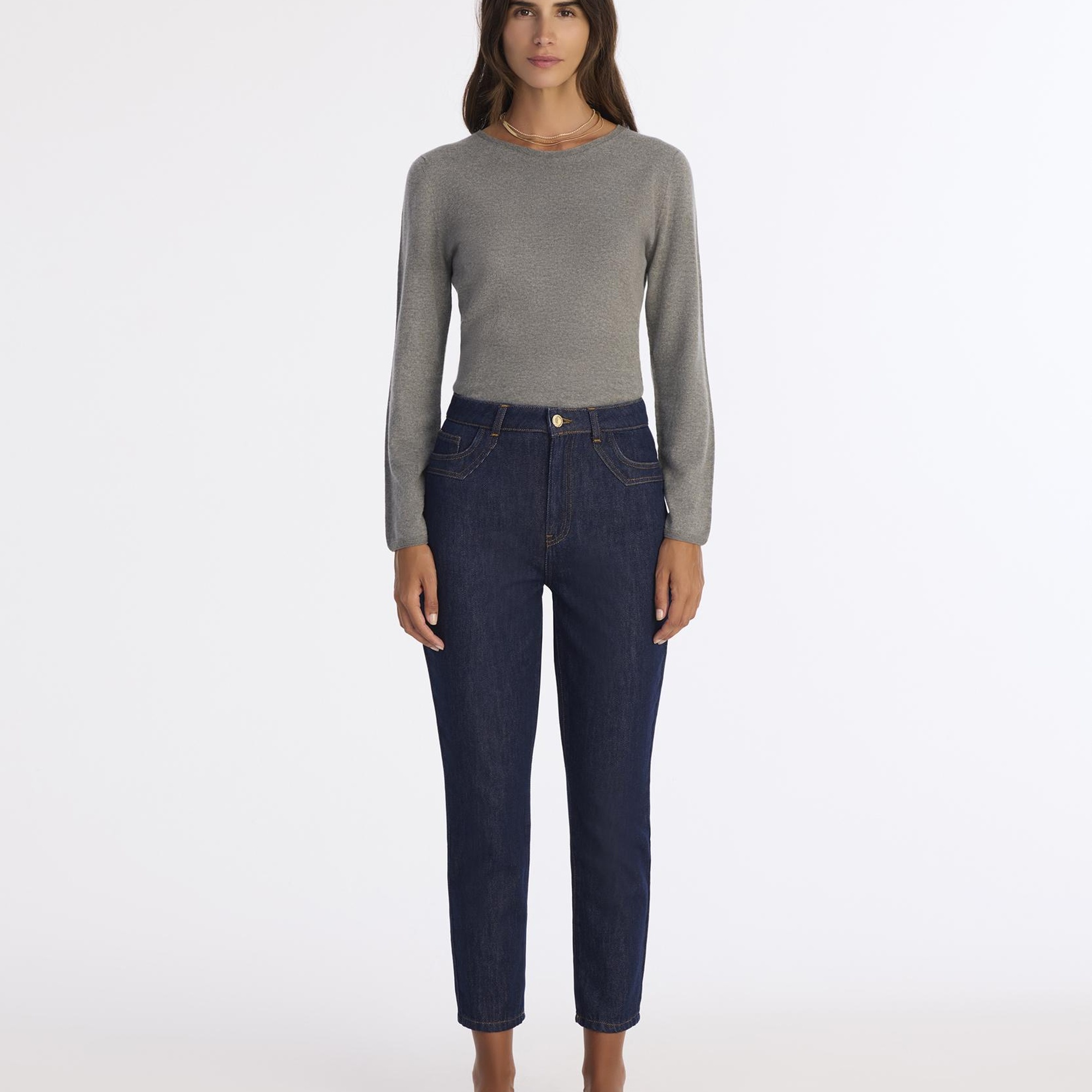 YARGICI Mom Normal Bel Pantolon