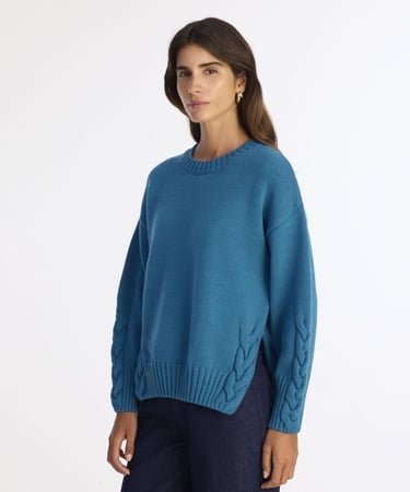  YARGICI Regular Bisiklet Yaka Uzun Kol Kazak