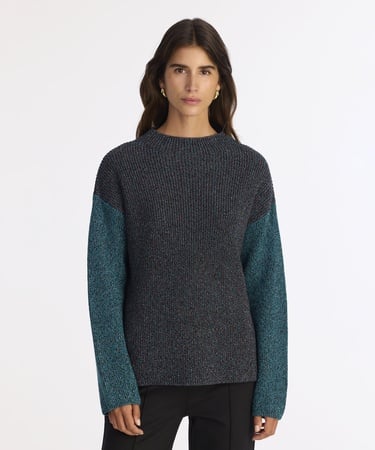  YARGICI Geniş Yarım Balıkçı Yaka Uzun Kol Kazak