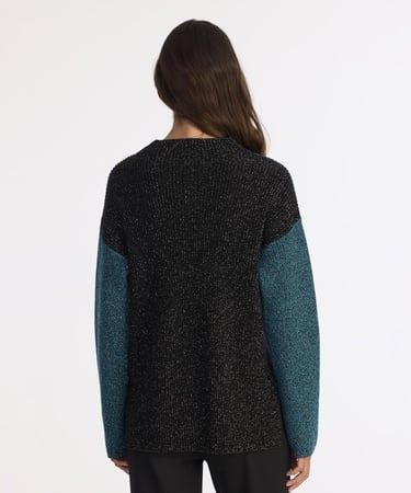  YARGICI Geniş Yarım Balıkçı Yaka Uzun Kol Kazak