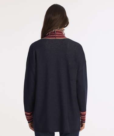  YARGICI Cropped Şal Yaka Kısa Kol Hırka