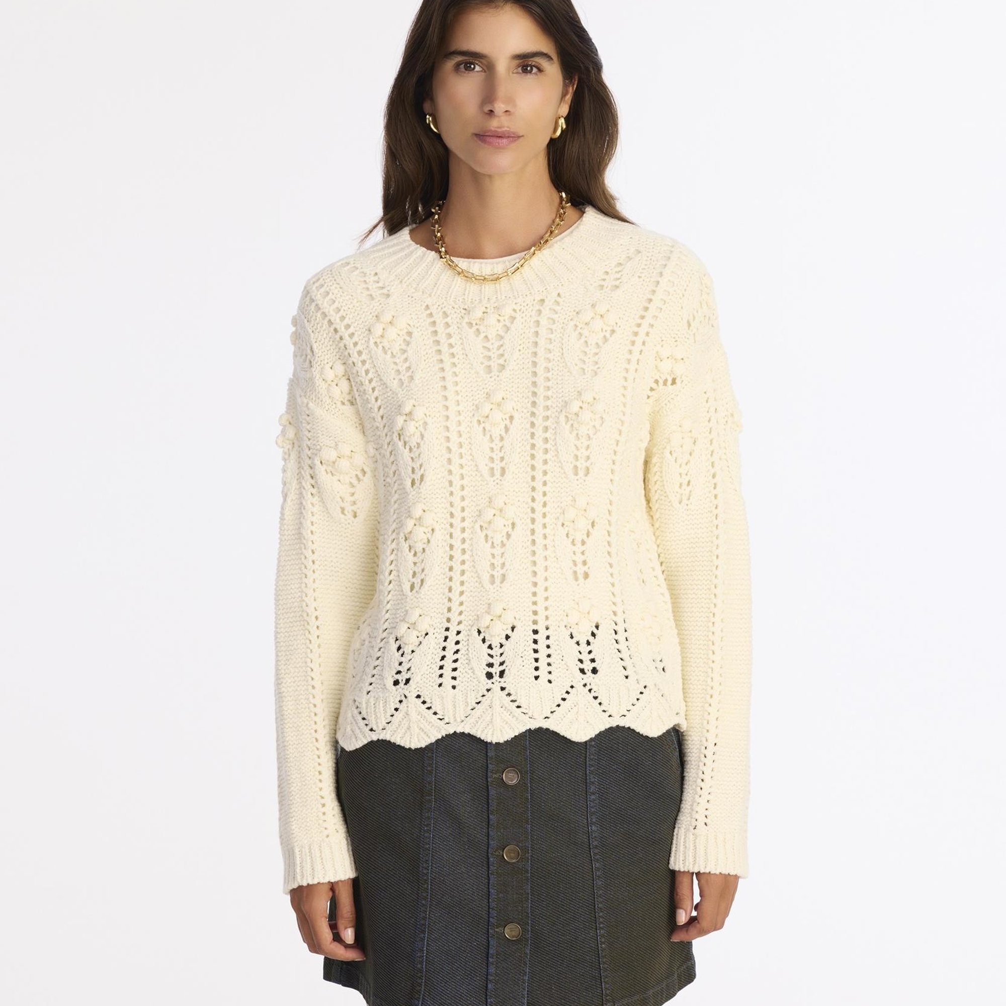 YARGICI Regular Yarım Balıkçı Yaka Uzun Kol Kazak