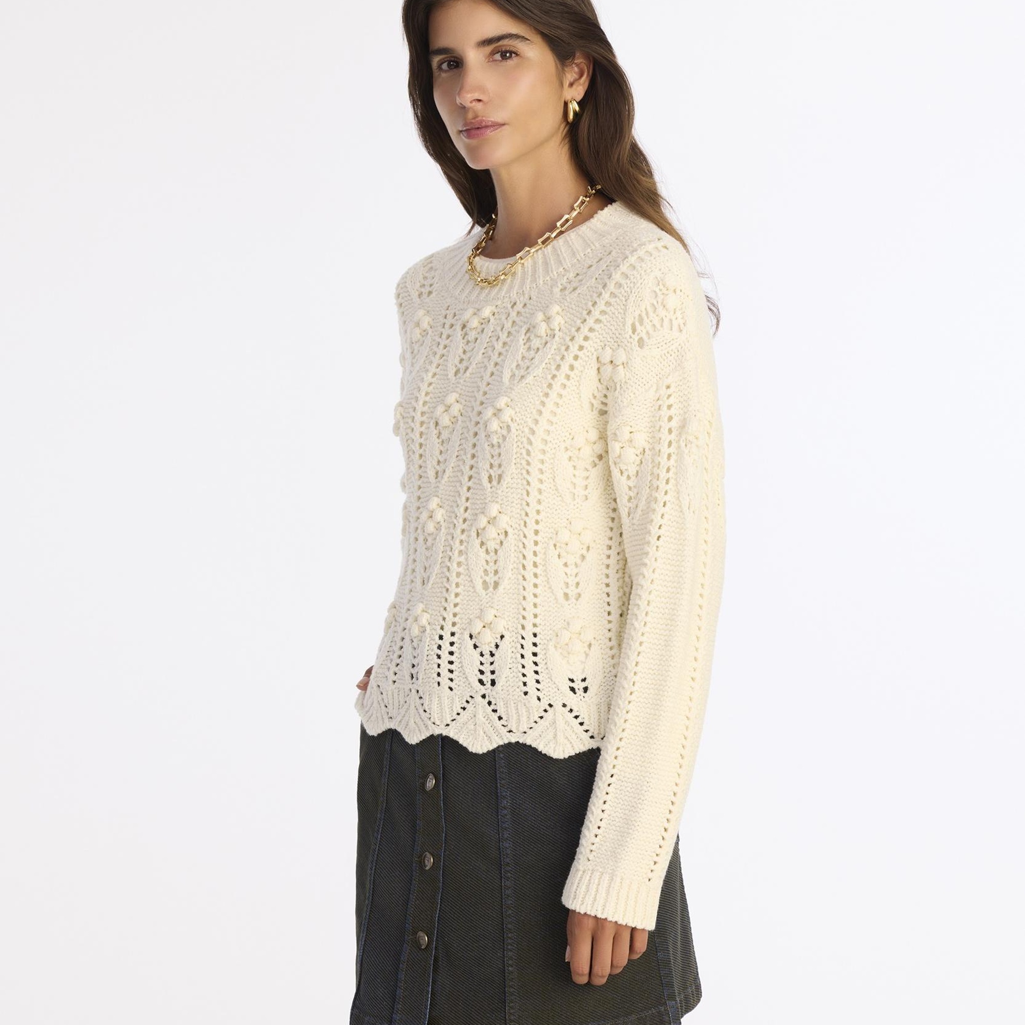 YARGICI Regular Yarım Balıkçı Yaka Uzun Kol Kazak