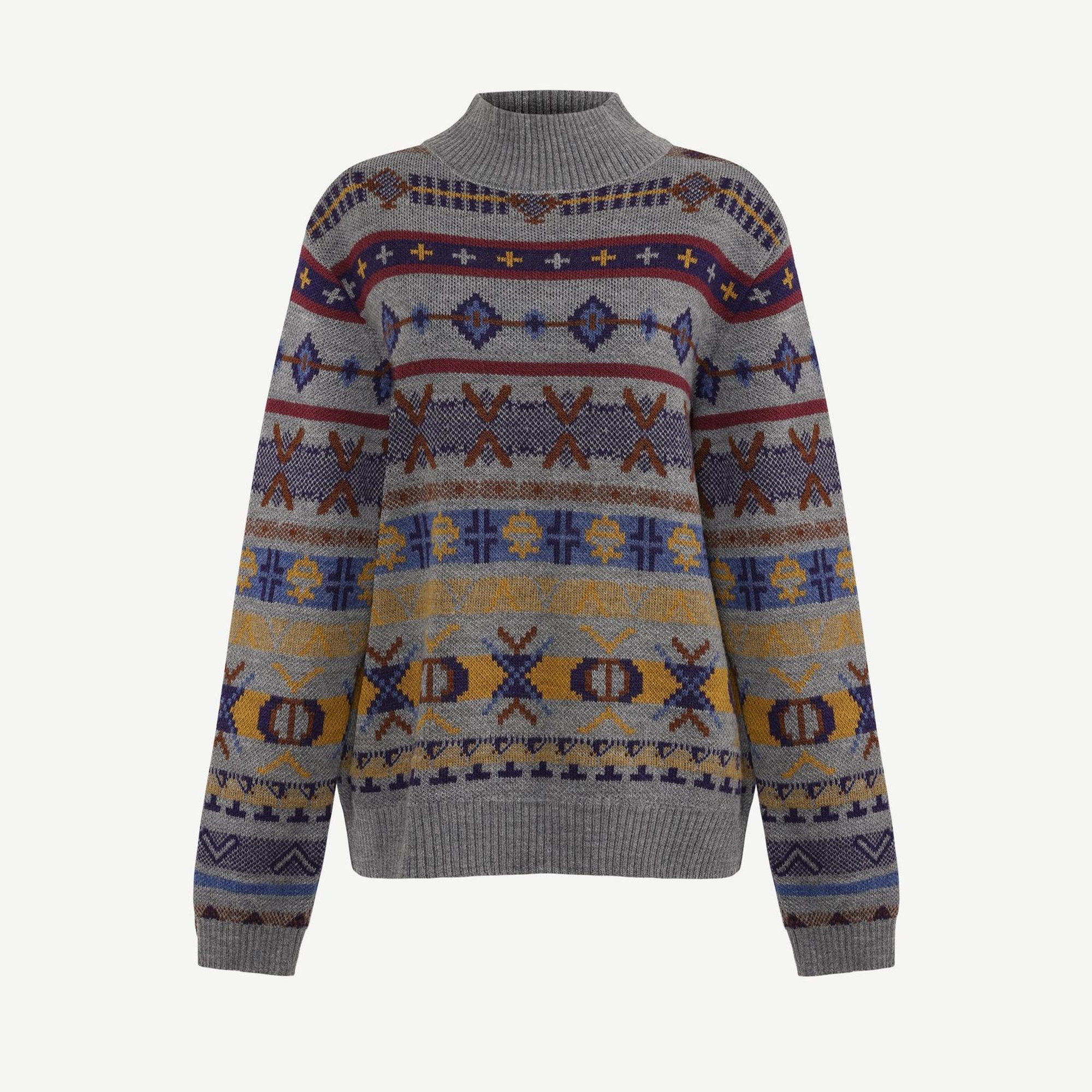 YARGICI Regular Balıkçı Yaka Uzun Kol Kazak