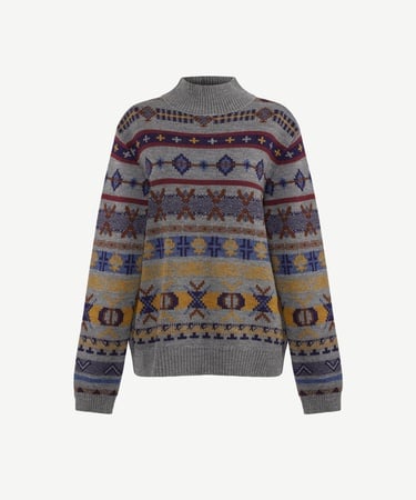  YARGICI Regular Balıkçı Yaka Uzun Kol Kazak