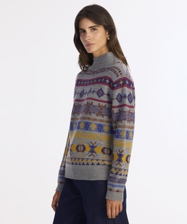  YARGICI Regular Balıkçı Yaka Uzun Kol Kazak