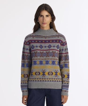  YARGICI Regular Balıkçı Yaka Uzun Kol Kazak