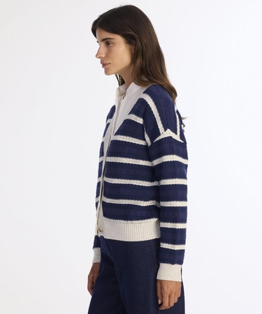  YARGICI Regular V Yaka Uzun Kol Hırka