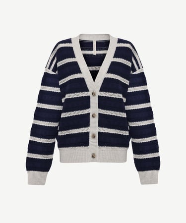  YARGICI Regular V Yaka Uzun Kol Hırka