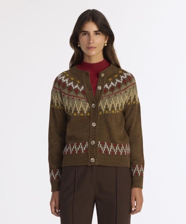  YARGICI Bisiklet Yaka Uzun Kollu Hırka