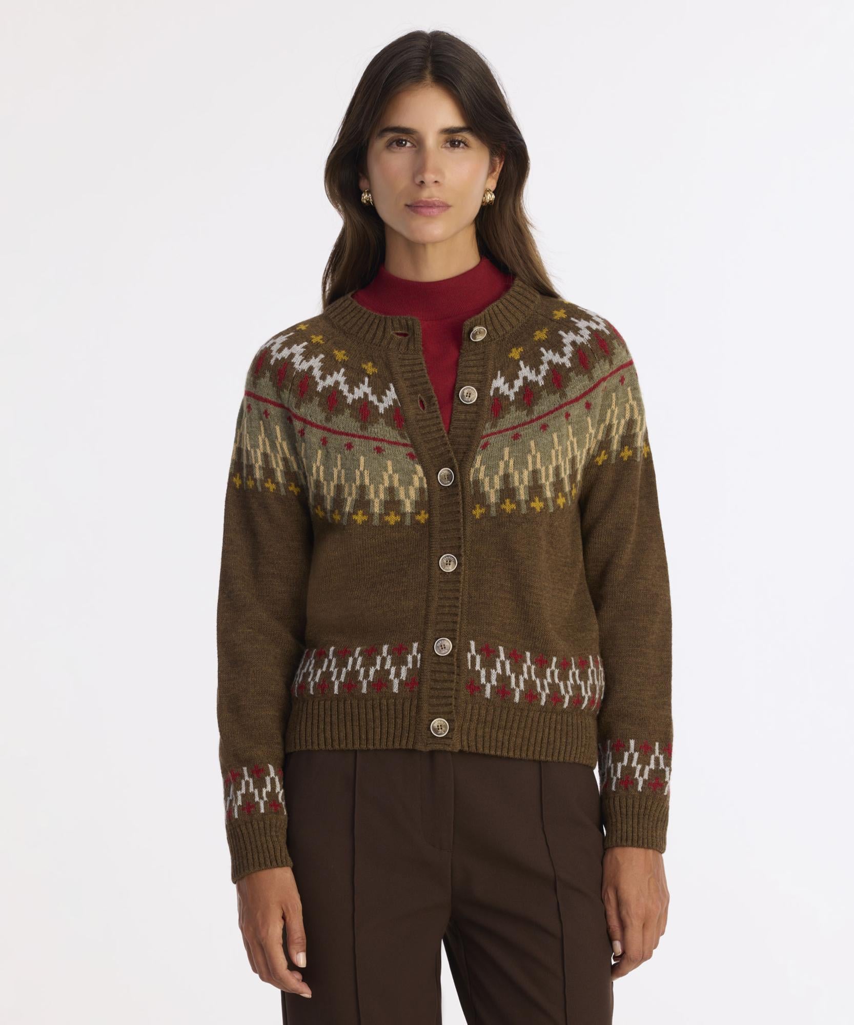  YARGICI Bisiklet Yaka Uzun Kollu Hırka