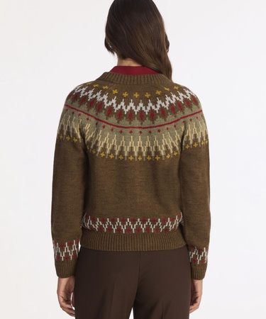  YARGICI Bisiklet Yaka Uzun Kollu Hırka