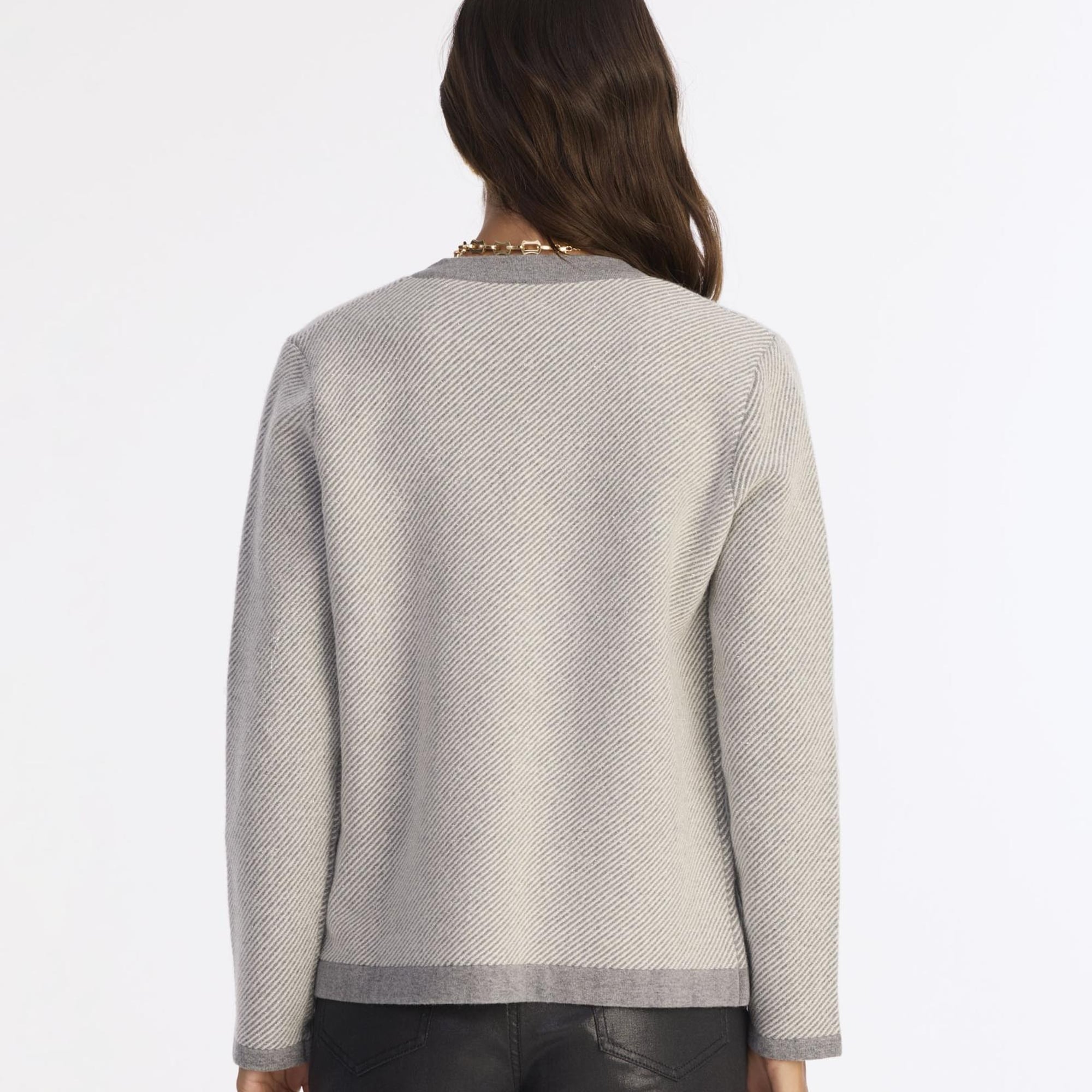 YARGICI Regular Dik Yaka Uzun Kol Hırka