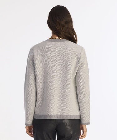  YARGICI Regular Dik Yaka Uzun Kol Hırka