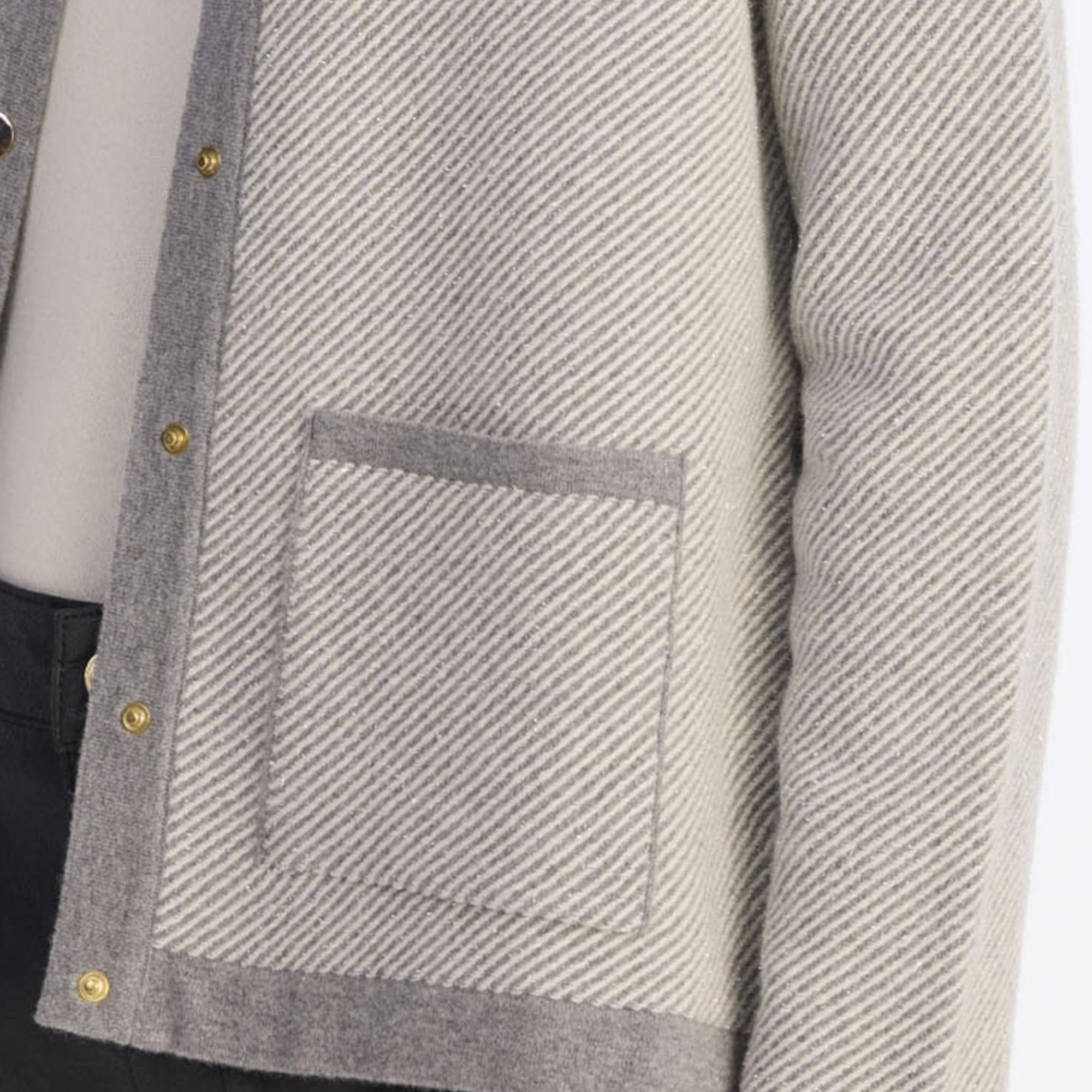 YARGICI Regular Dik Yaka Uzun Kol Hırka