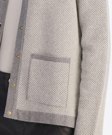  YARGICI Regular Dik Yaka Uzun Kol Hırka