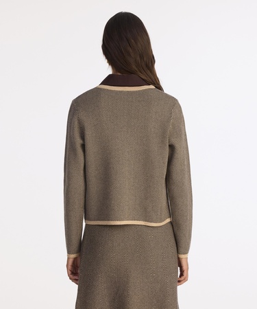  YARGICI Regular Bisiklet Yaka Uzun Kol Hırka