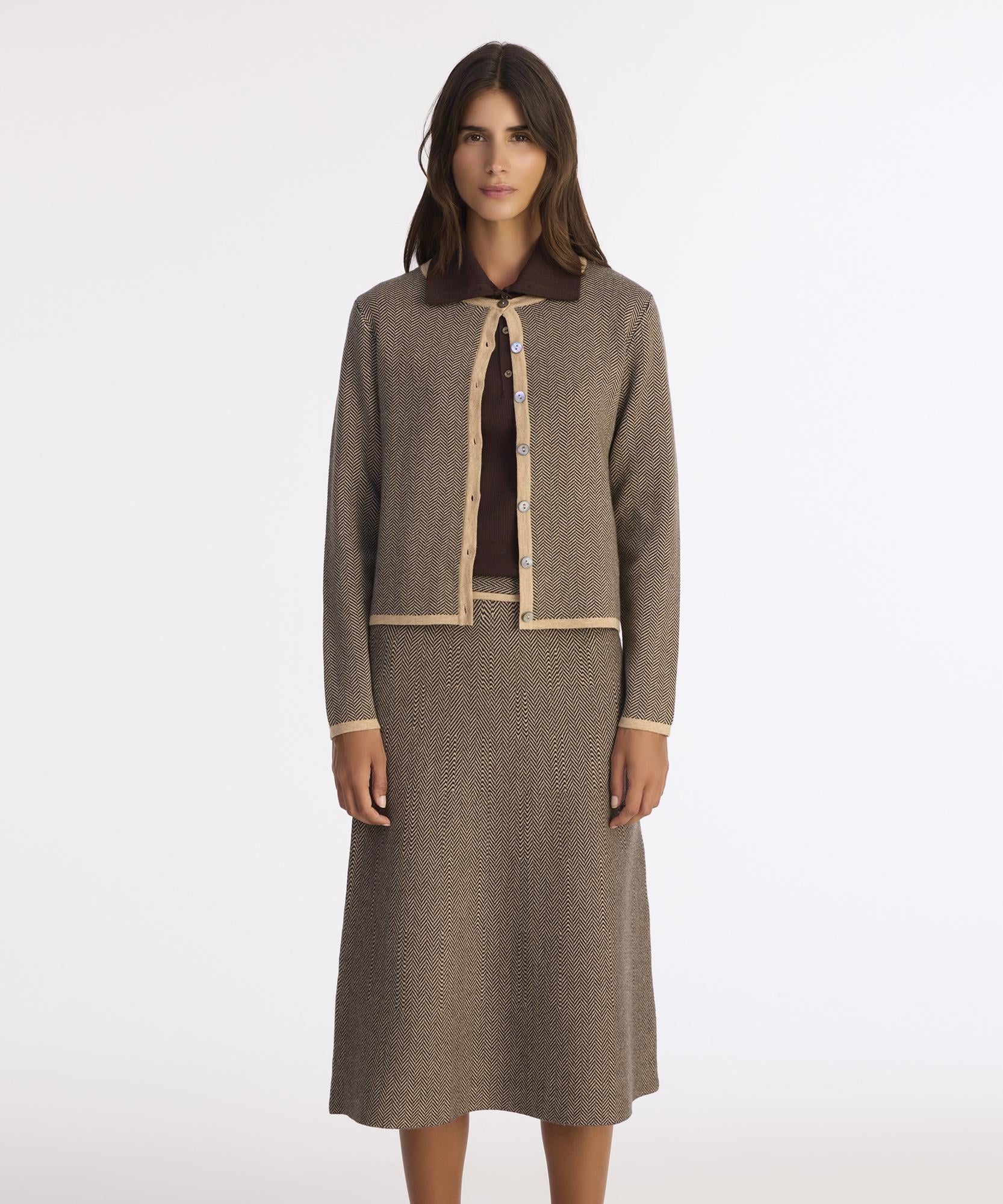  YARGICI Regular Bisiklet Yaka Uzun Kol Hırka