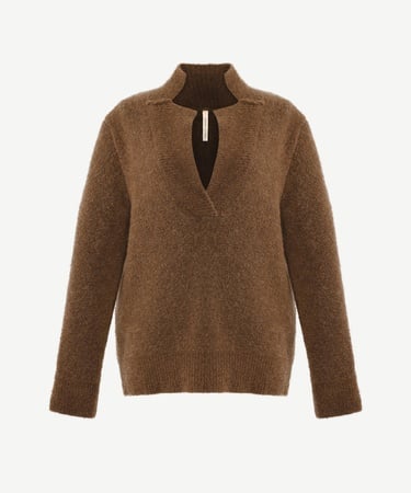  YARGICI Regular V Yaka Uzun Kol Kazak