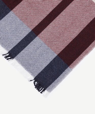  Renk Bloklu Maskulen Şal