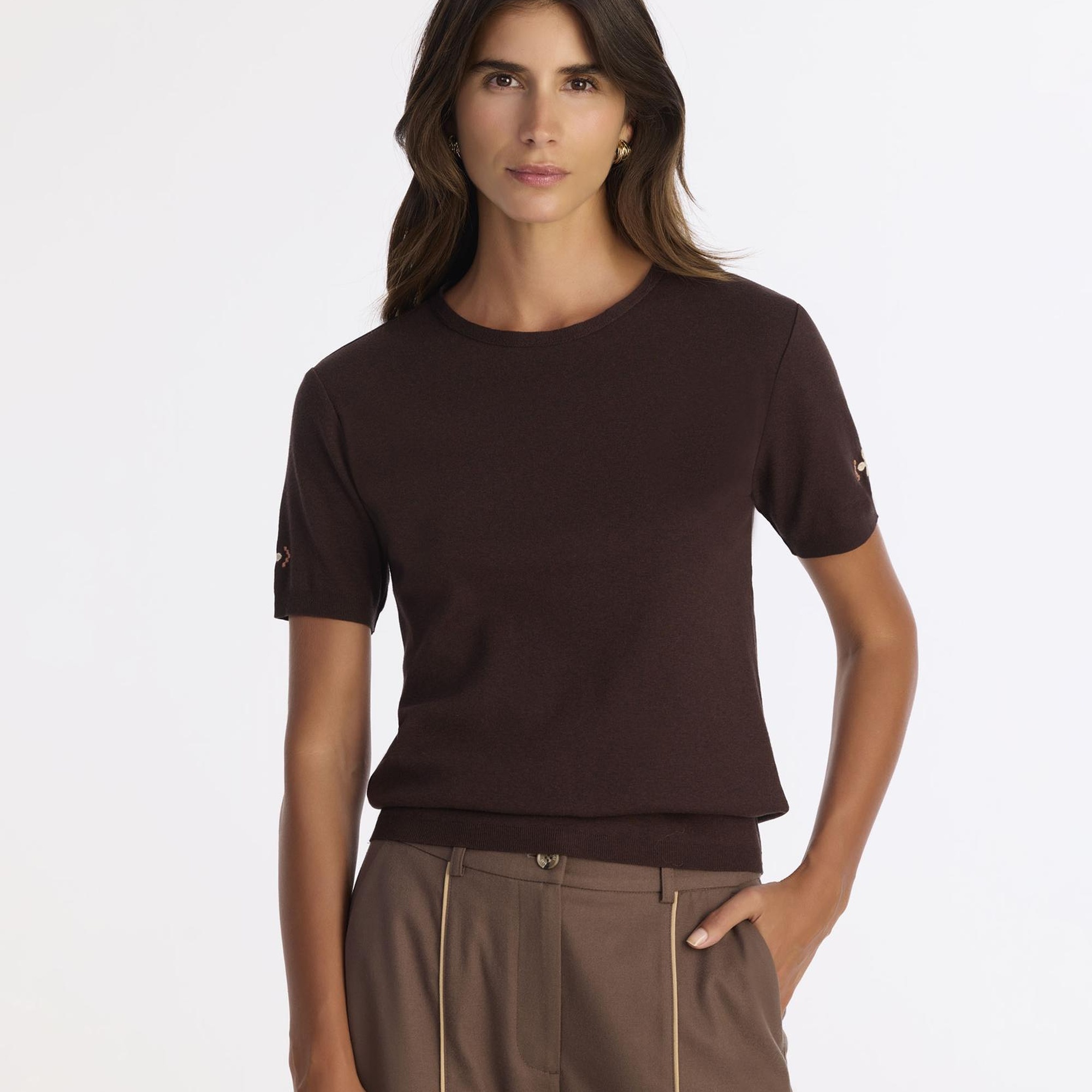 YARGICI Nakış Detaylı Triko