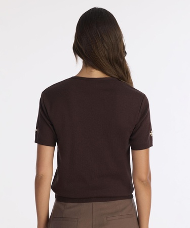  YARGICI Nakış Detaylı Triko