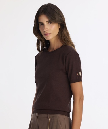  YARGICI Nakış Detaylı Triko