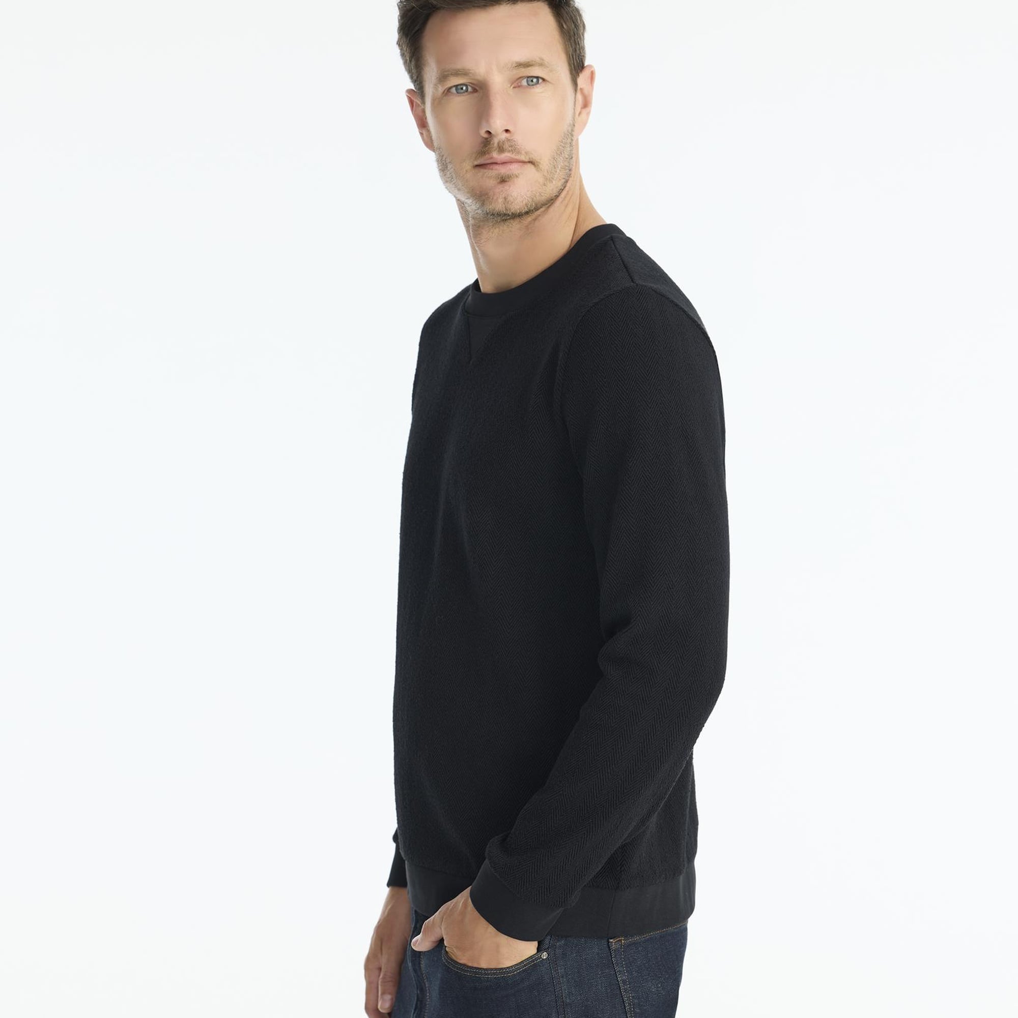 Regular Bisiklet Yaka Uzun Kol Sweatshirt