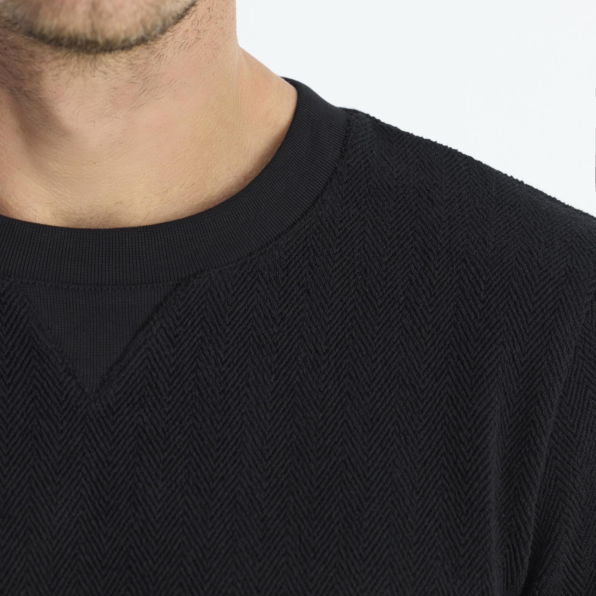 Regular Bisiklet Yaka Uzun Kol Sweatshirt