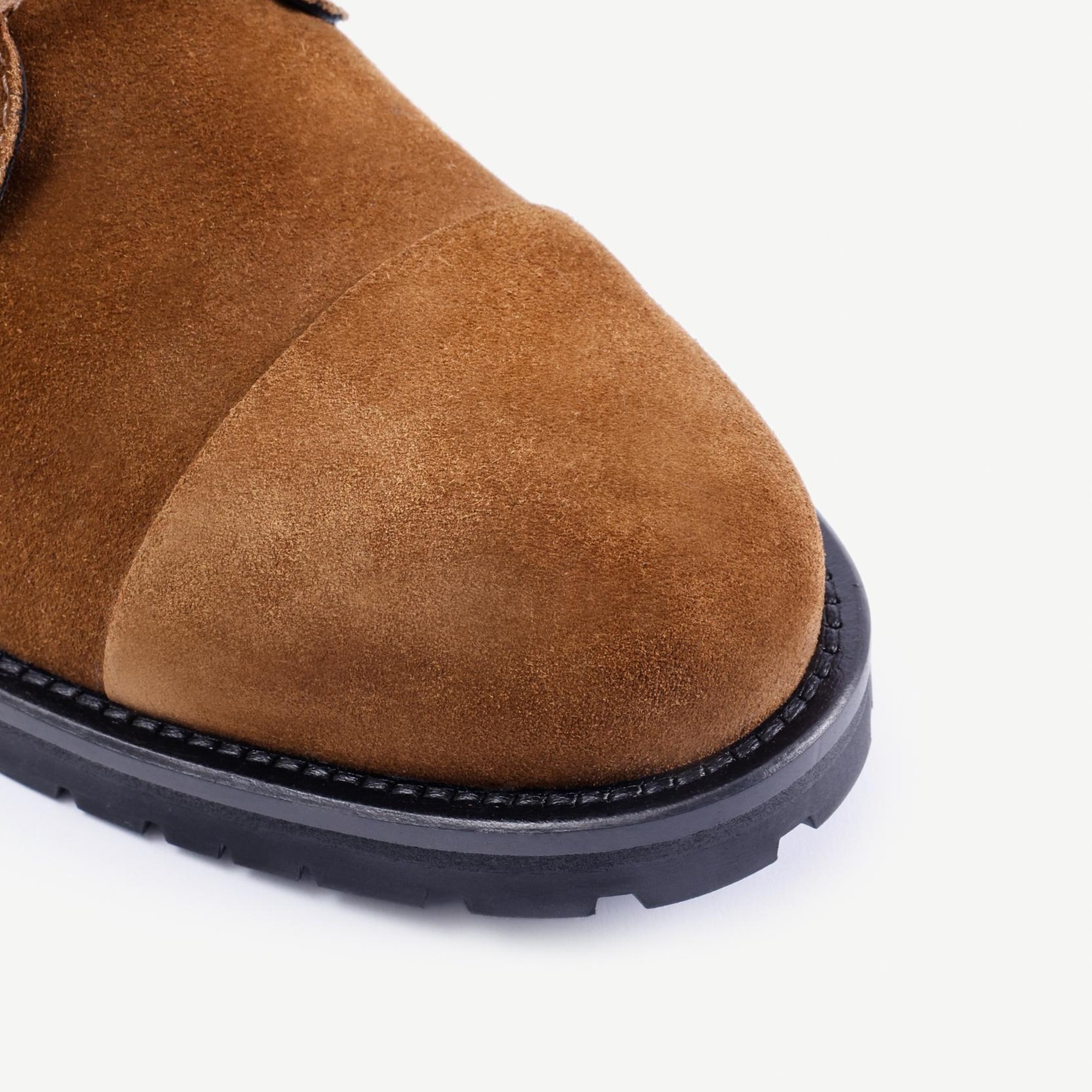 YARGICI İnce Tabanlı Deri Bağcıklı Bot