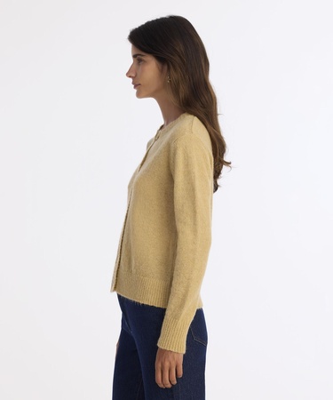  YARGICI Regular Bisiklet Yaka Uzun Kol Hırka