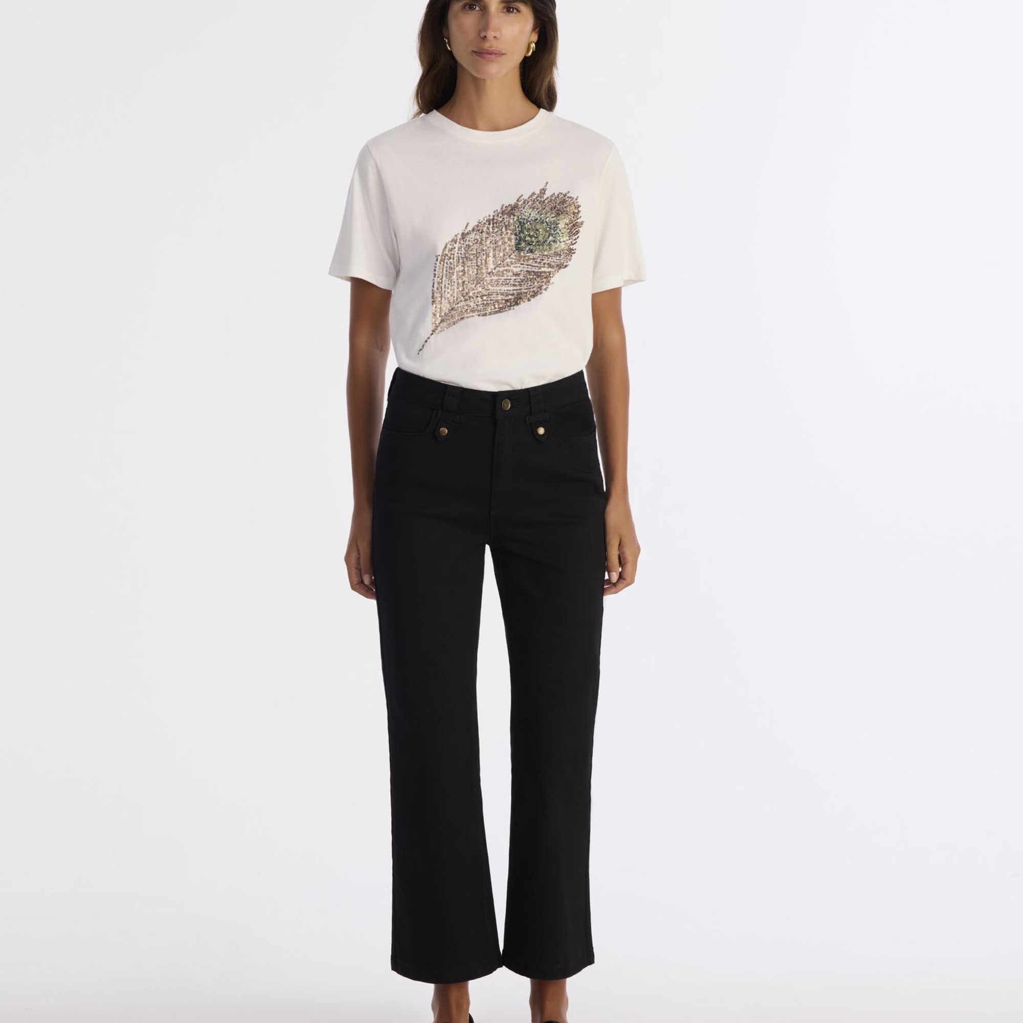 YARGICI Flare Yüksek Bel Pantolon