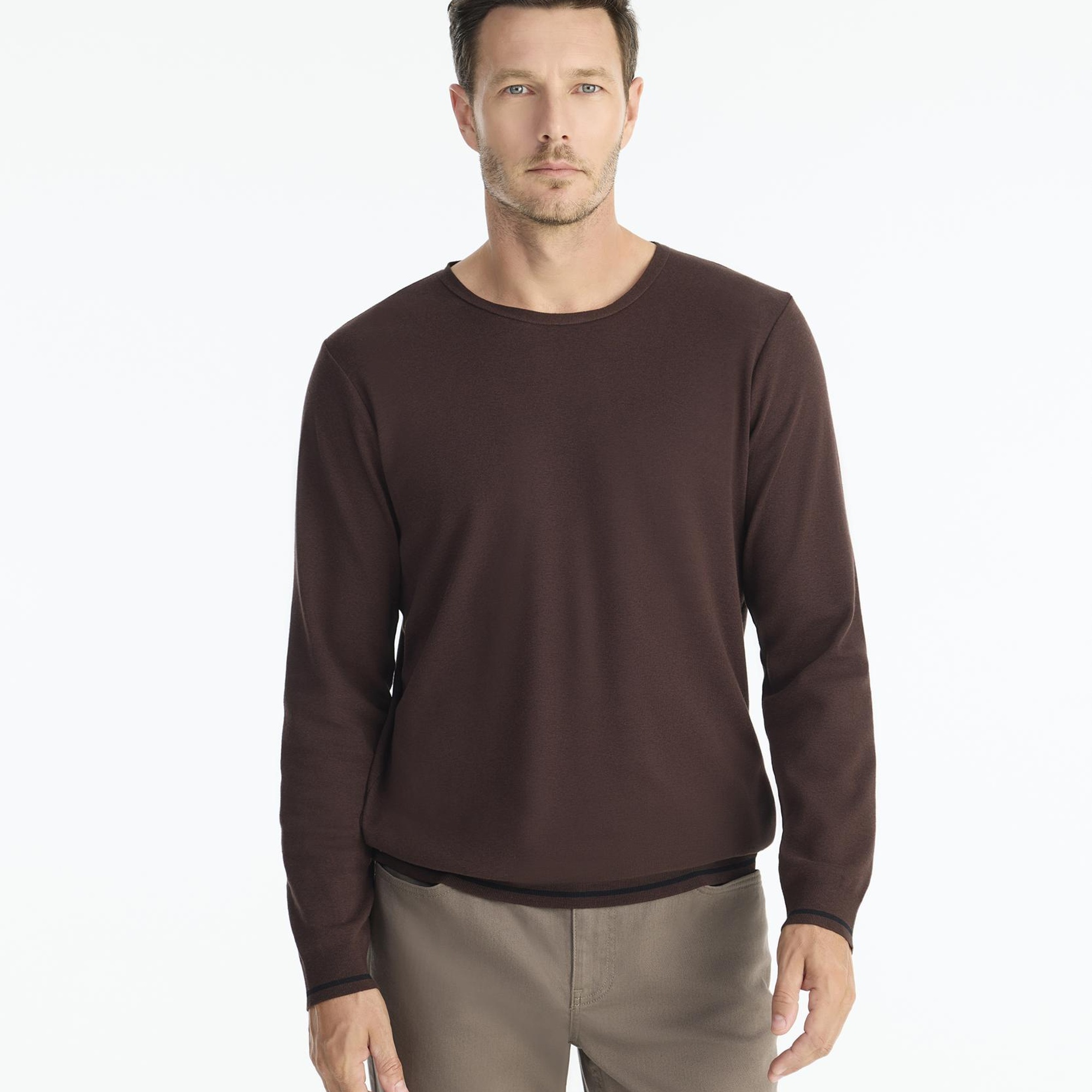 YARGICI Regular Bisiklet Yaka Uzun Kol Kazak