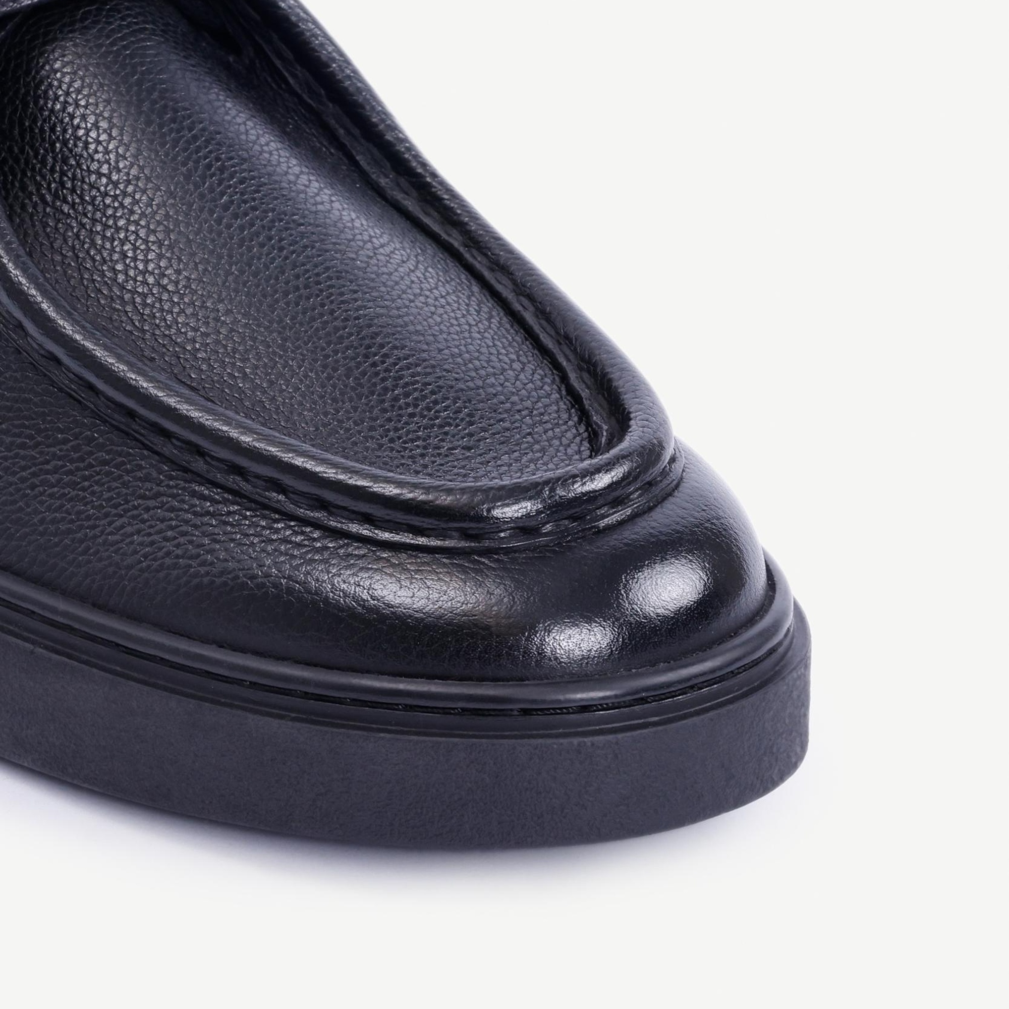 YARGICI Bağcıklı Deri Düz Ayakkabı