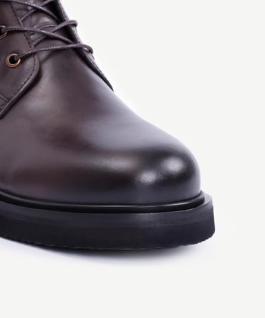  YARGICI Bağcıklı Deri Bot