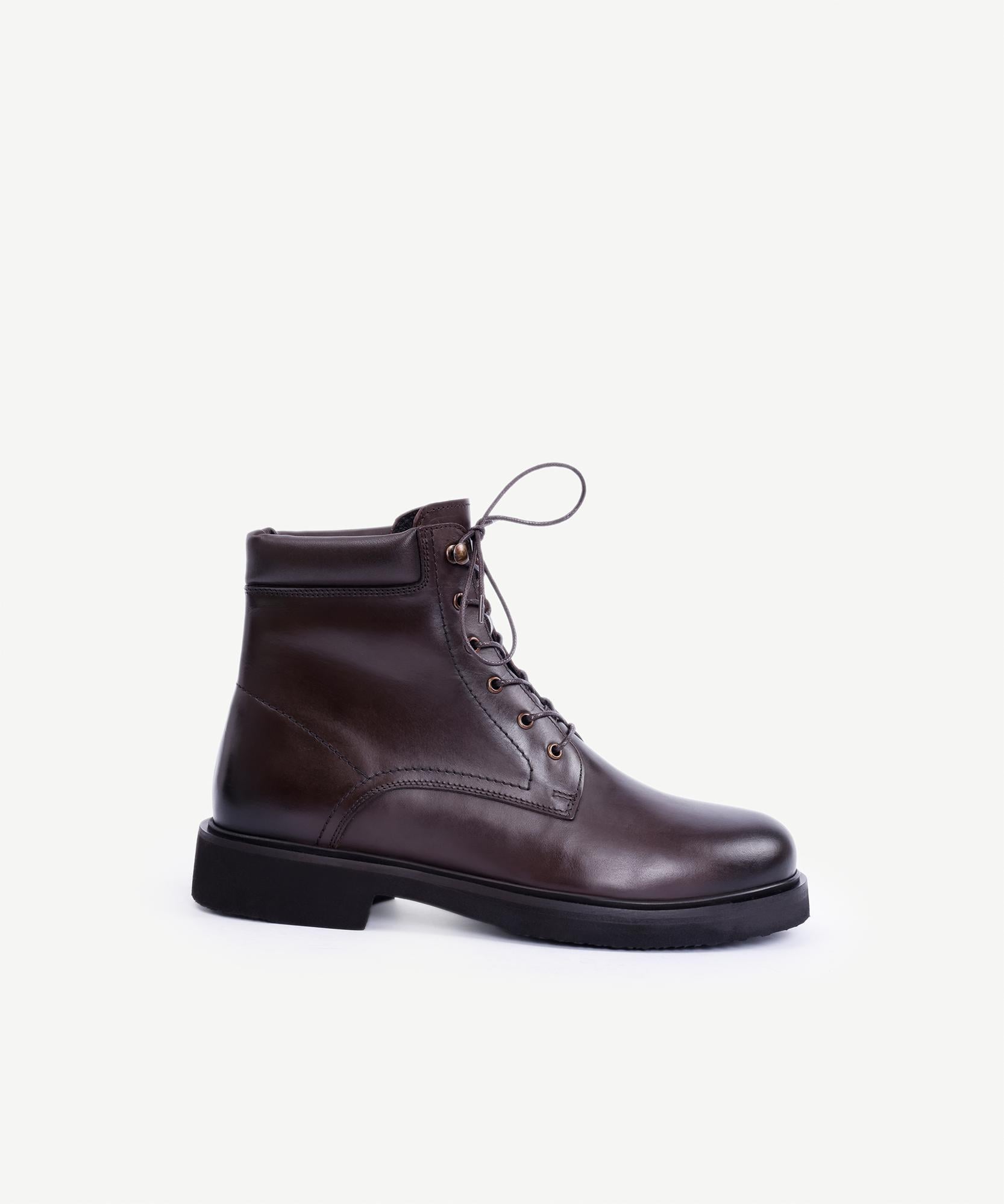  YARGICI Bağcıklı Deri Bot