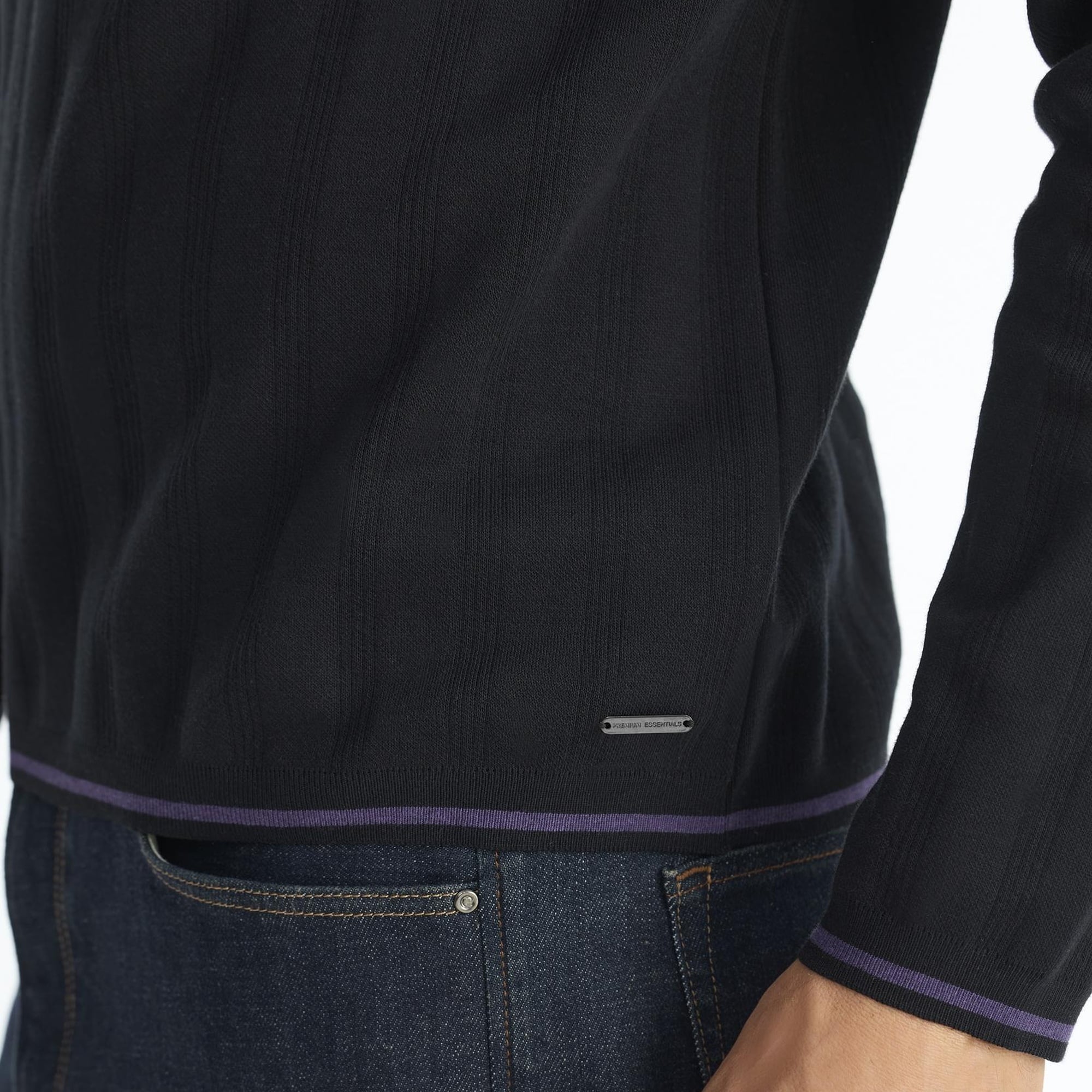 YARGICI Regular Gömlek Yaka Uzun Kol Kazak