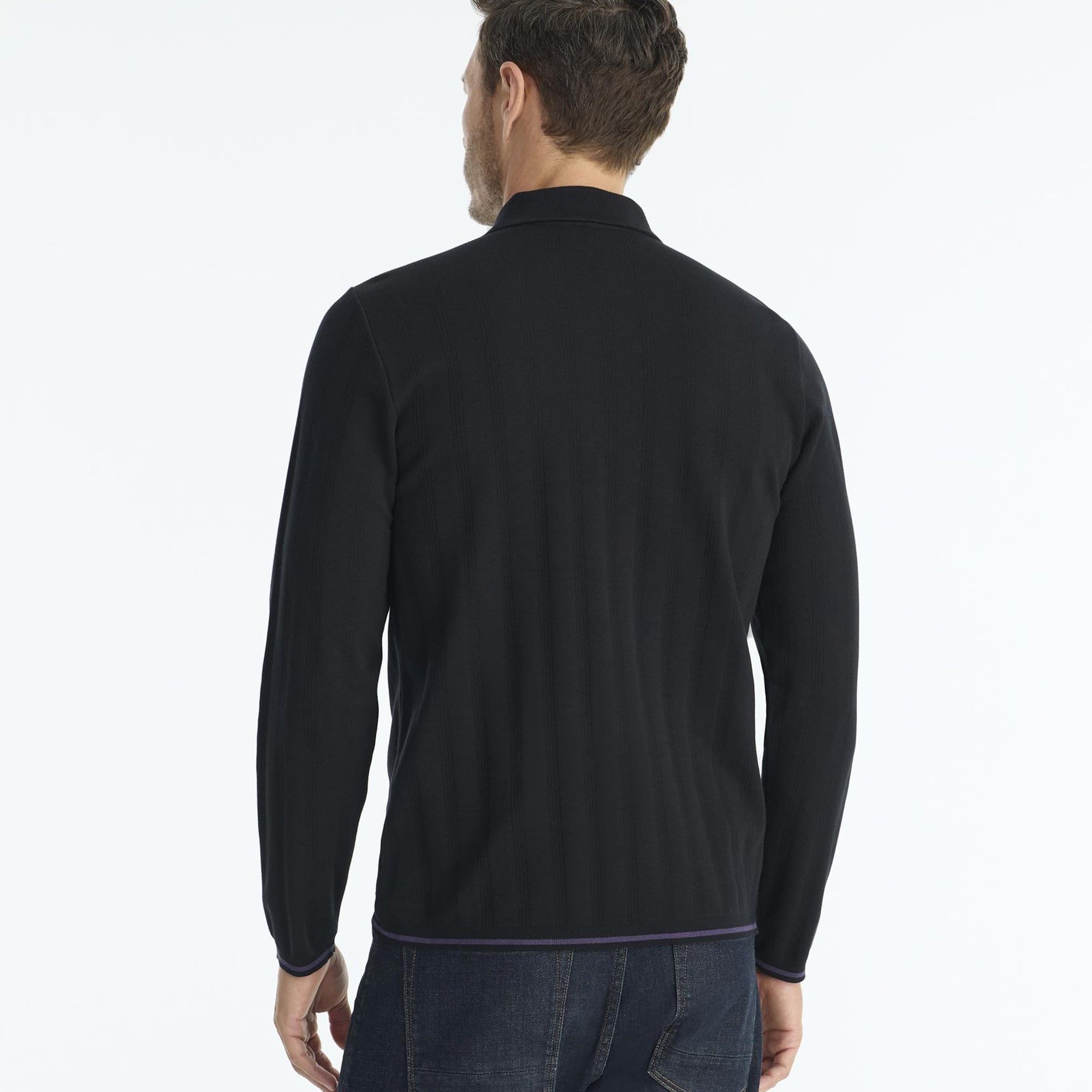 YARGICI Regular Gömlek Yaka Uzun Kol Kazak