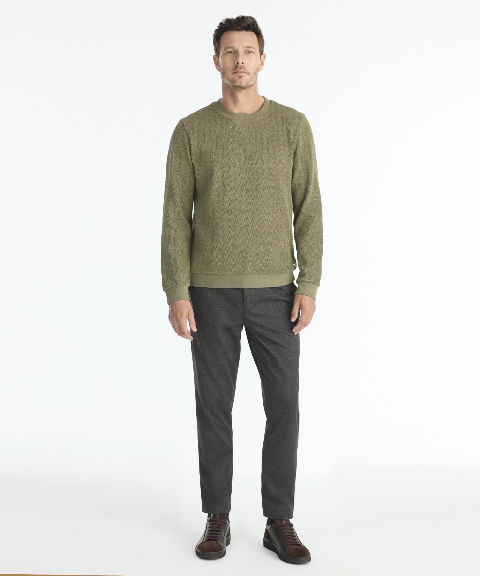  Regular Bisiklet Yaka Uzun Kol Sweatshirt