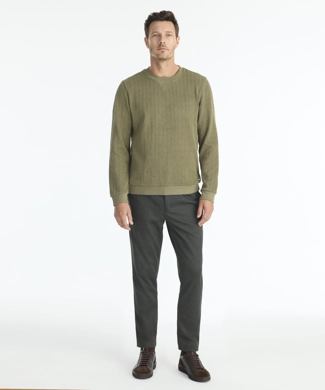  Regular Bisiklet Yaka Uzun Kol Sweatshirt