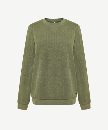  Regular Bisiklet Yaka Uzun Kol Sweatshirt