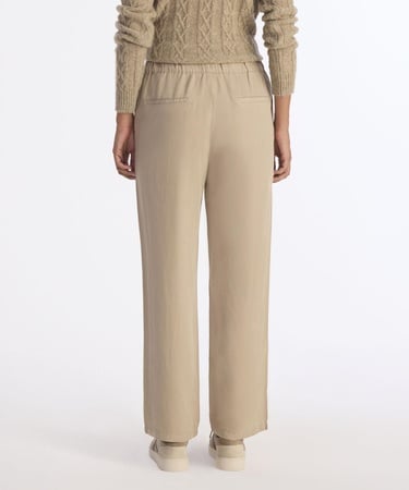  YARGICI Beli Lastikli Rahat Kesim Pantolon